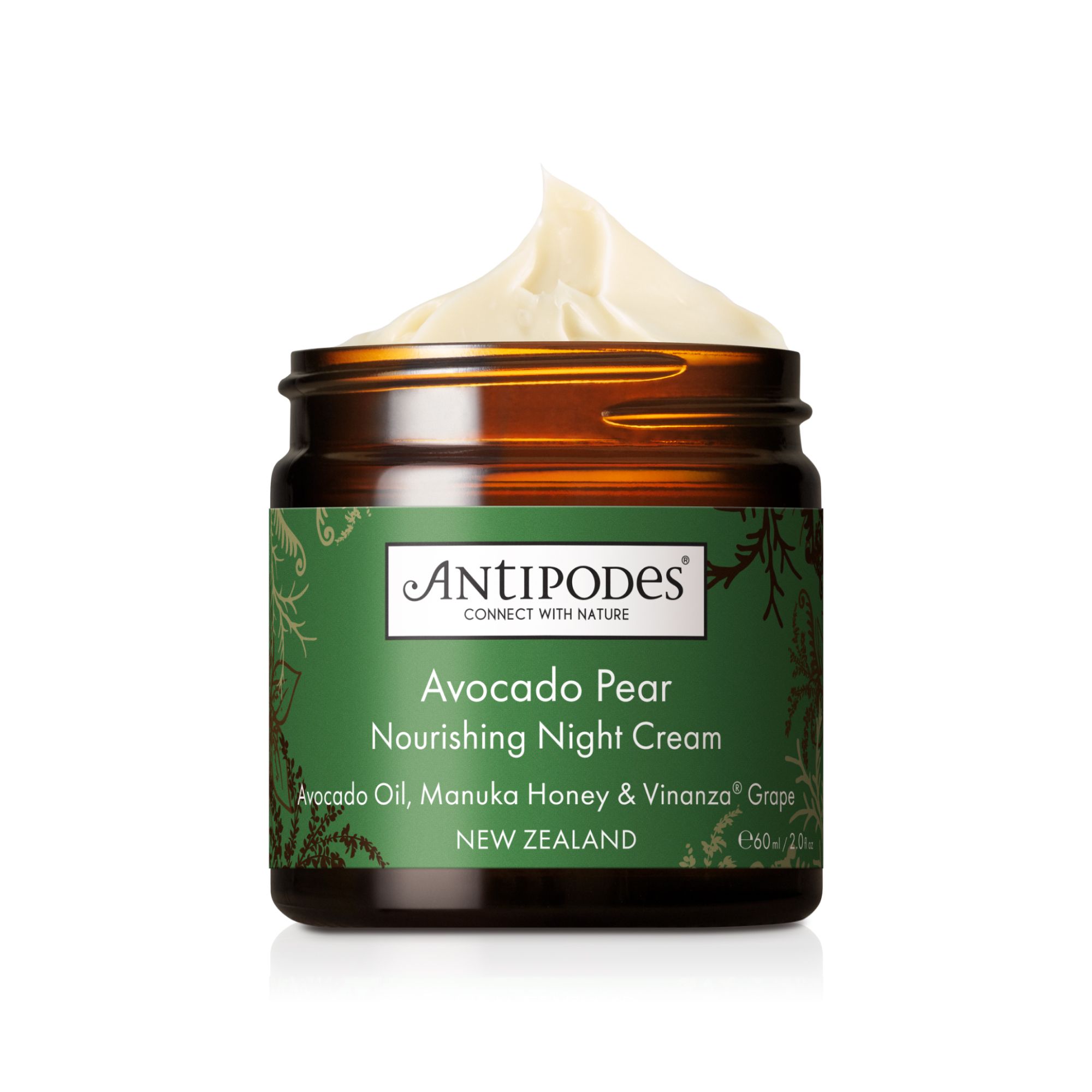 Antipodes Natural Avocado Pear Nourishing Night Cream - 60ml